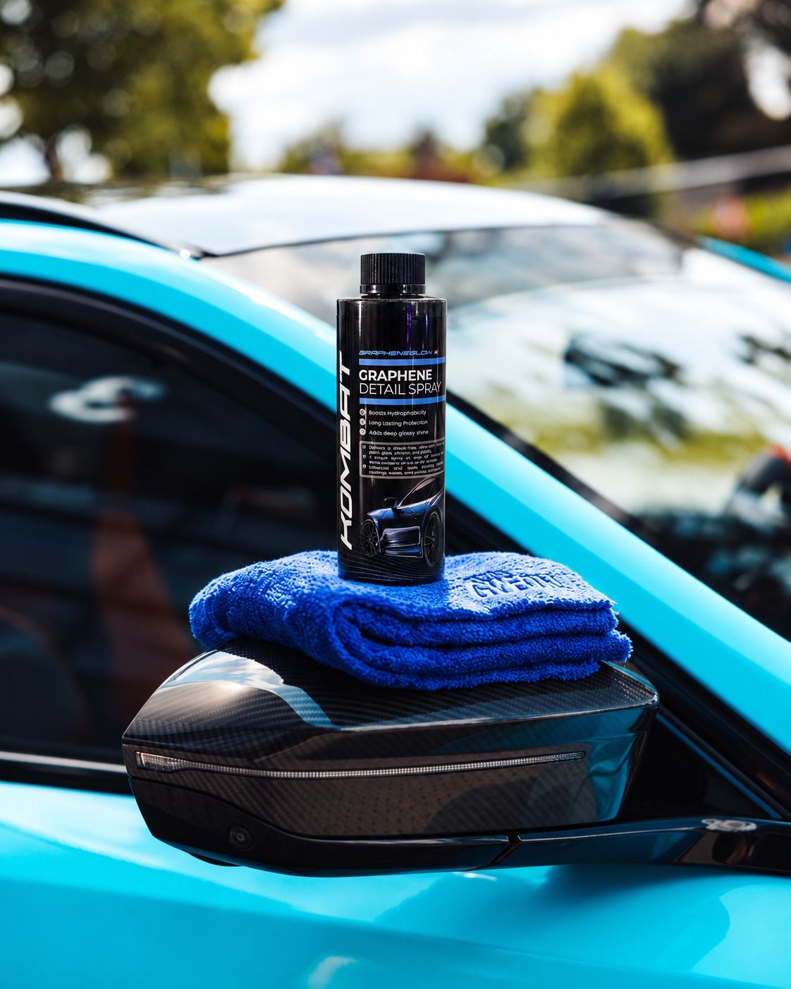 KOMBAT GRAPHENEGLOW Graphene Waterless Wash & Detail Spray