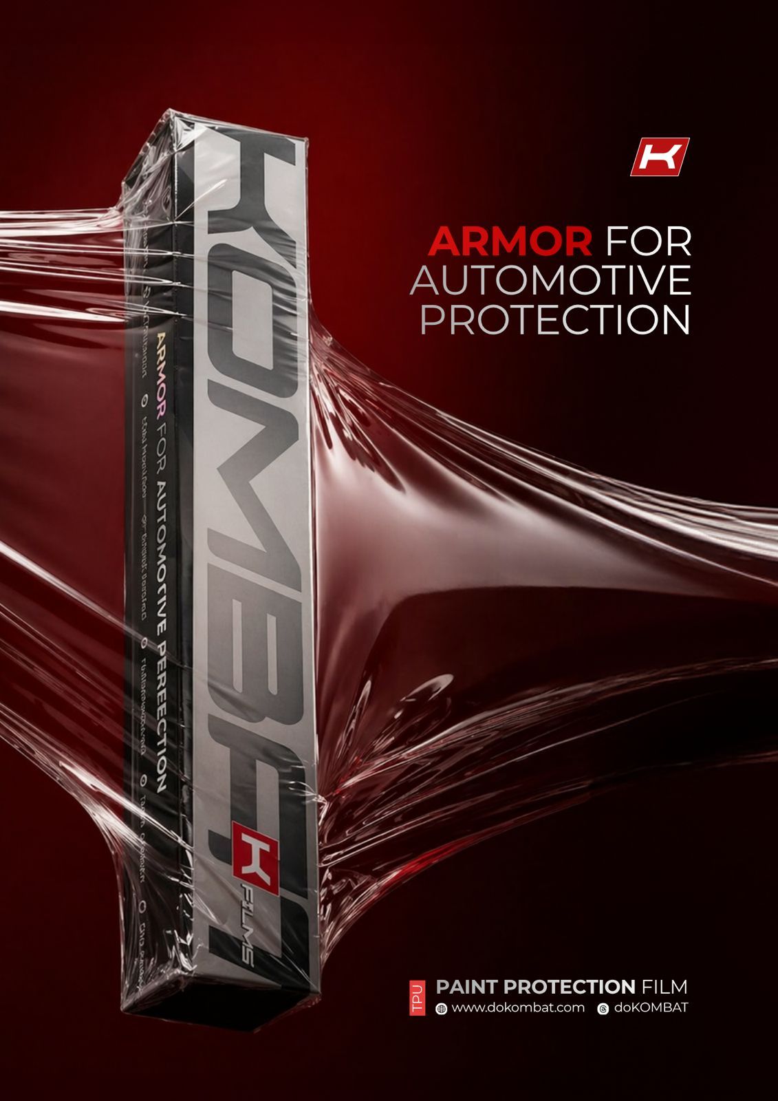 Armor for automotive protection poster