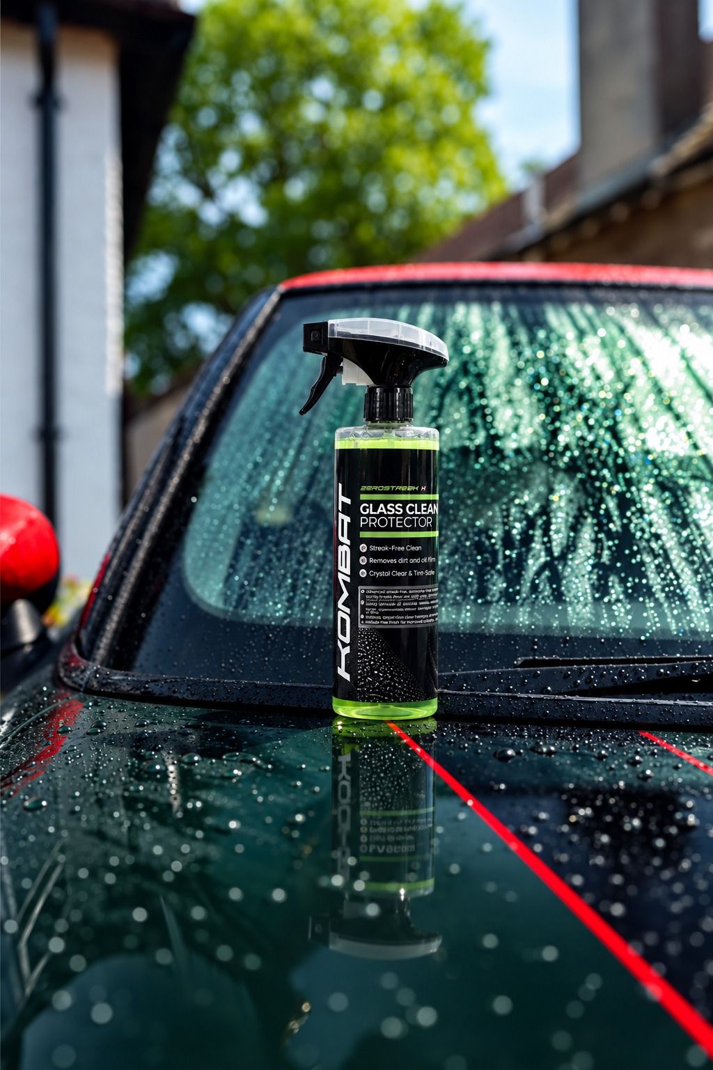 KOMBAT ZEROSTREAK Glass Clean & Protector
